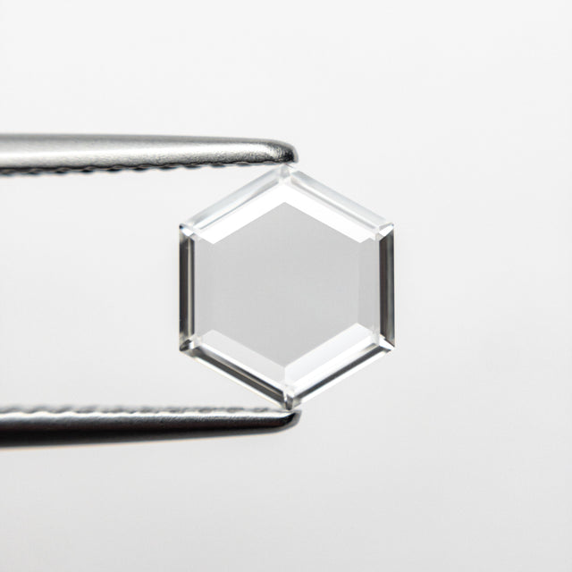 1.01ct 7.95x6.92x1.69mm VS2 G Hexagon Portrait Cut 19854-35