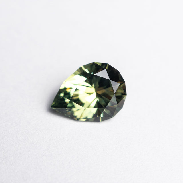 IN SHOP _ 1.26ct 7.88mm x 5.88mm Pear Geometric Sapphire