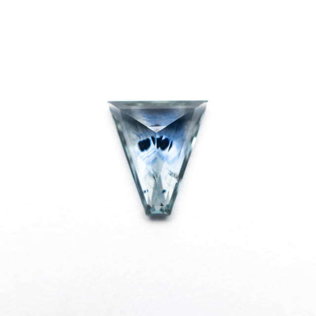 0.81ct 6.98x6.15x2.65mm Shield Rosecut Sapphire 22266-33