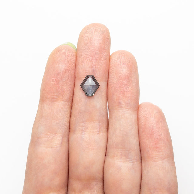 1.74ct 8.62x7.94x2.86mm Hexagon Rosecut Sapphire 22266-34