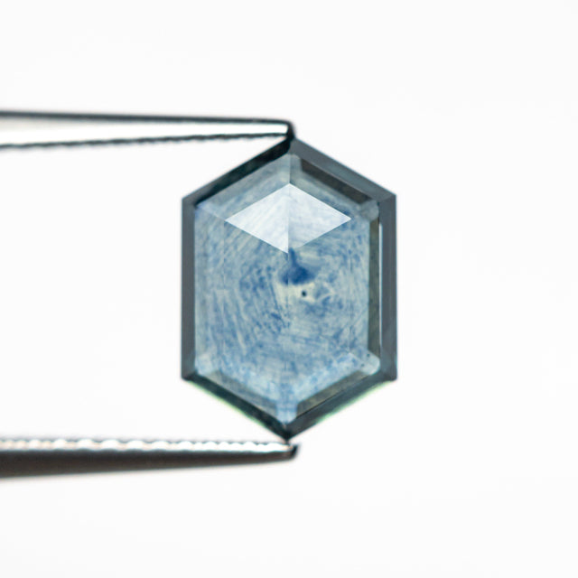2.75ct 10.38x7.35x3.28mm Hexagon Rosecut Sapphire 22266-35