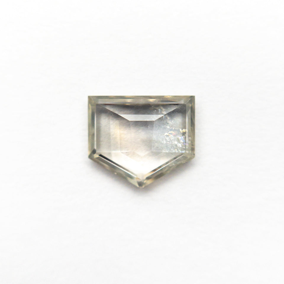 1.07ct 6.00x6.93x2.29mm Shield Portrait Cut Sapphire 22434-142