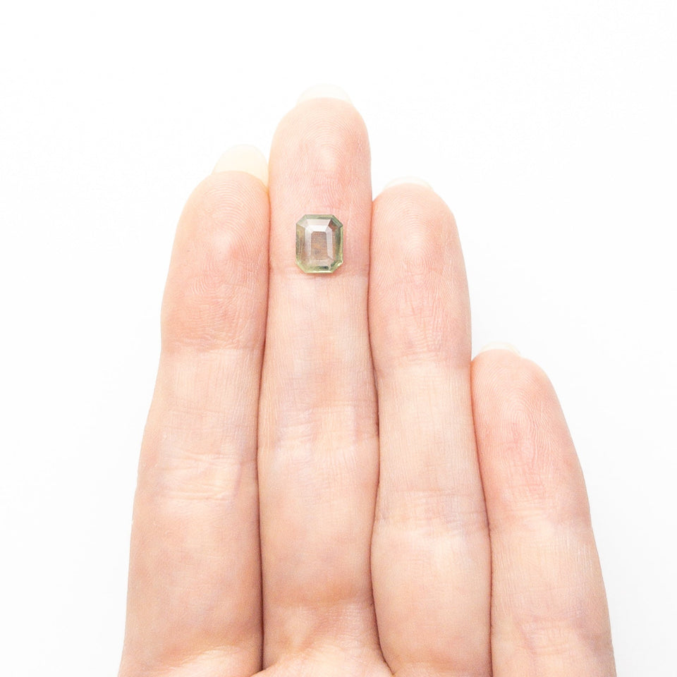 1.36ct 7.44x6.05x2.31mm Cut Corner Rectangle Portrait Cut Sapphire 22434-146