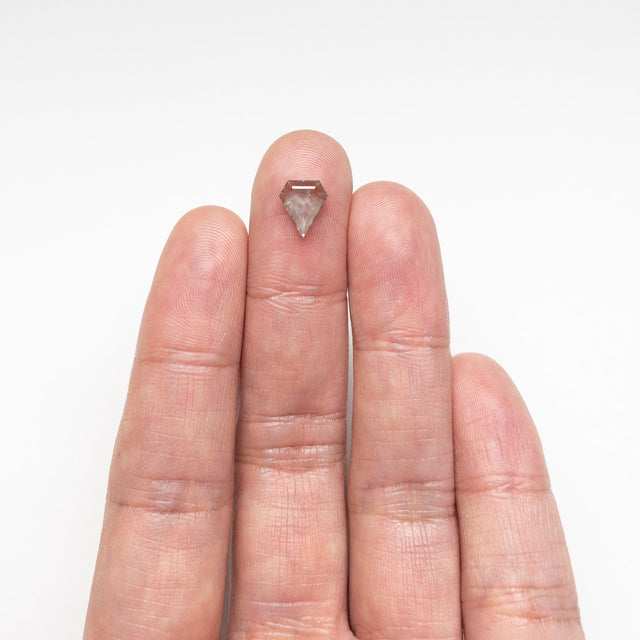 1.06ct 8.67x7.33x2.14mm Shield Rosecut Sapphire 22434-92