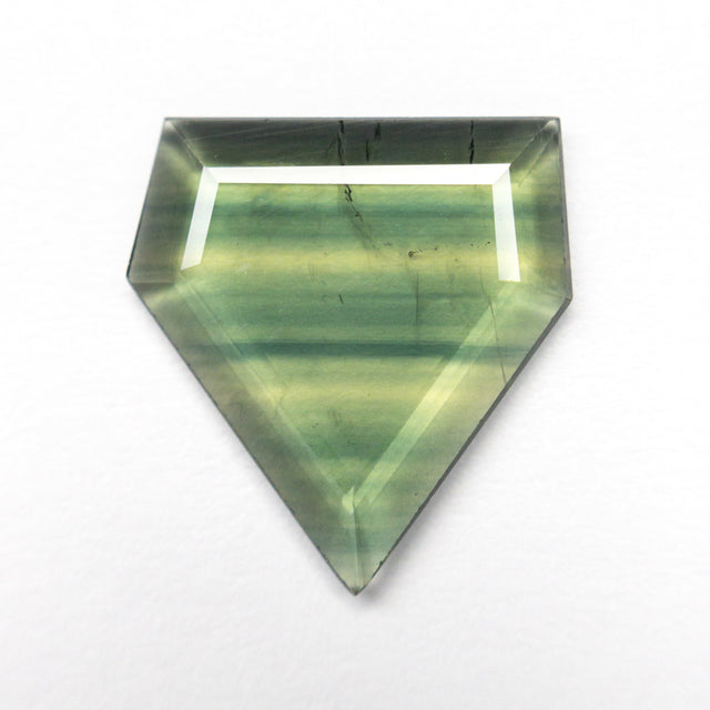 2.25ct 12.29x11.48x1.53mm Shield Portrait Cut Sapphire 23433-41