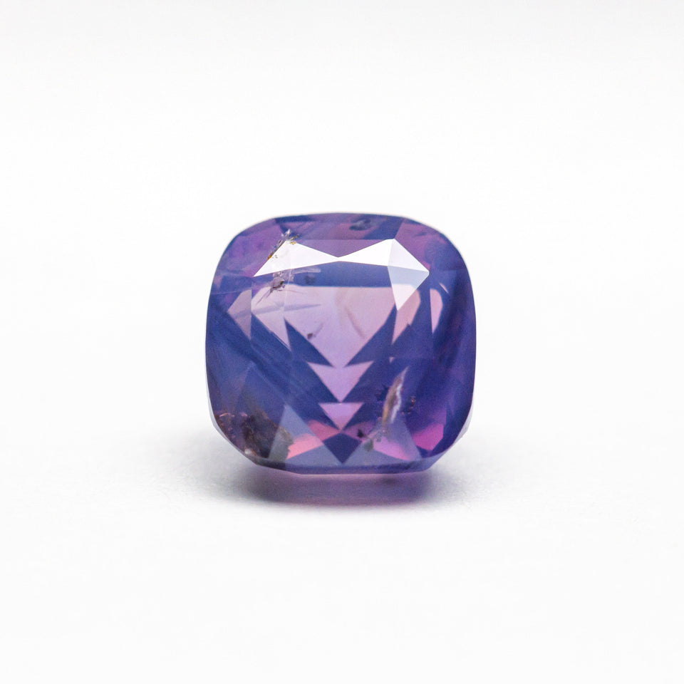 3.04ct 7.38x7.16x6.16mm Cushion Brilliant Sapphire 23529-01