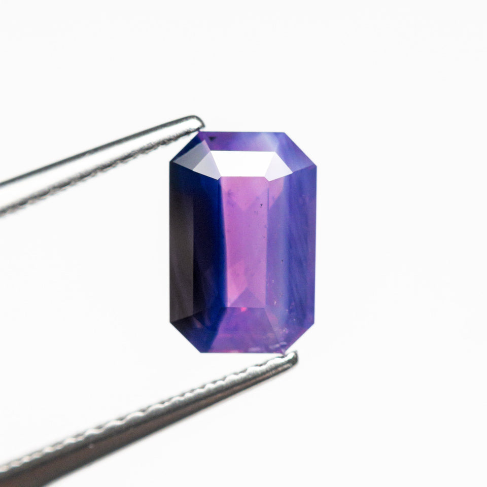 1.56ct 8.19x5.48x3.57mm Cut Corner Rectangle Step Cut Sapphire 23546-01