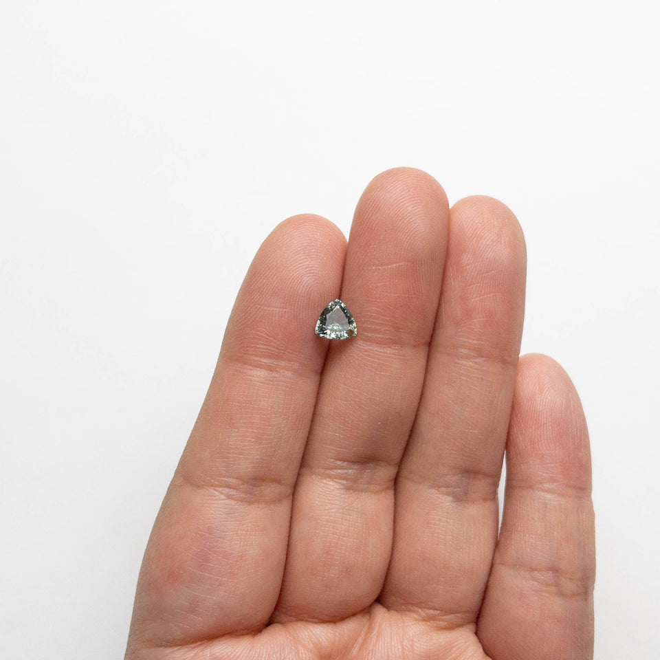 0.88ct 5.96x6.06x3.20mm Trillion Brilliant Sapphire 23675-07
