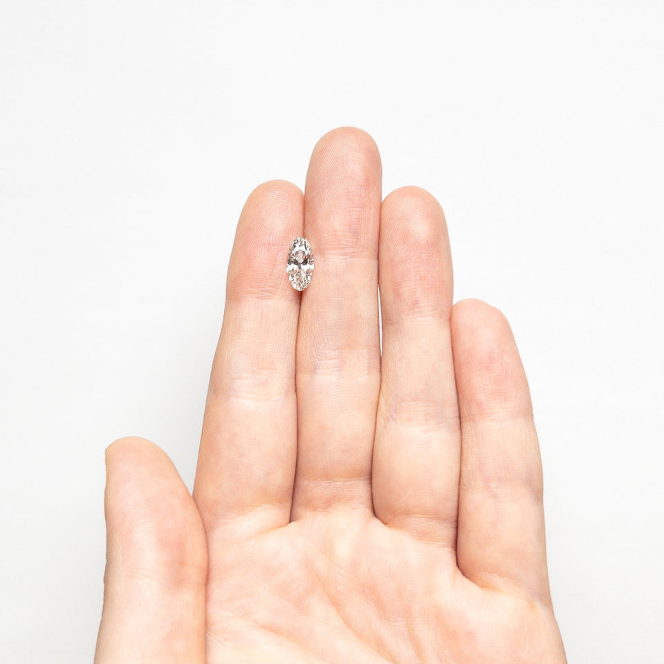 1.01ct 9.63x4.77x3.09mm SI2/SI3 G Moval Brilliant 23919-01