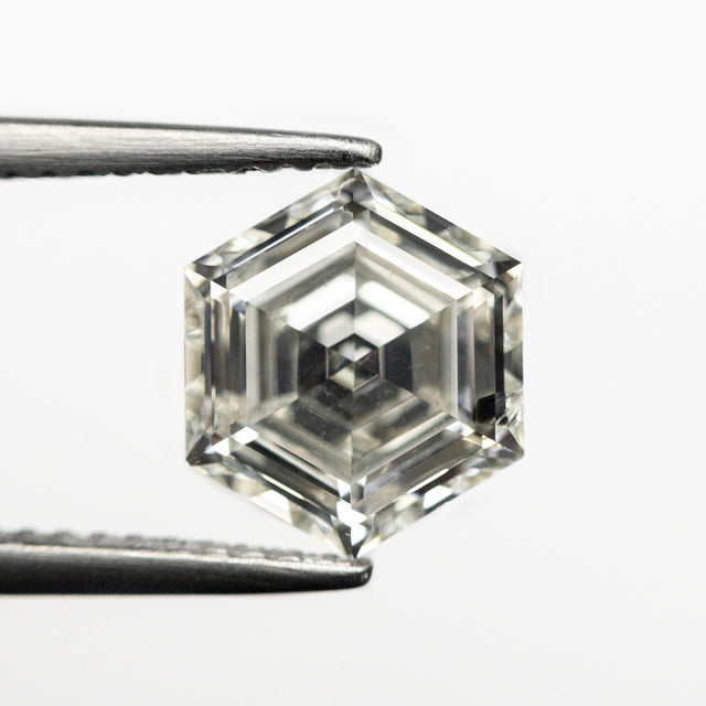 2.05ct 9.10x7.85x4.06mm GIA I1 J Hexagon Step Cut 24276-01