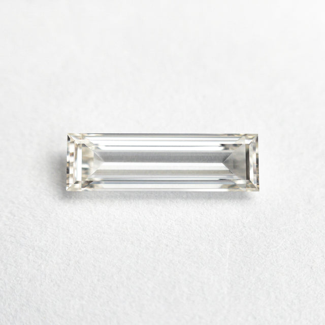 0.71ct 10.48x3.17x1.86mm GIA Internally Flawless I Baguette Step Cut 24302-01