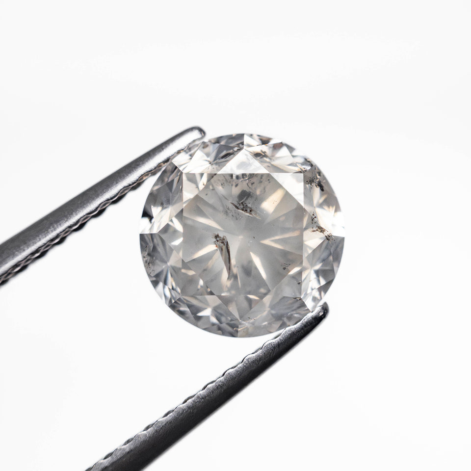 IN SHOP _ 1.89ct 7.36x7.34x5.30mm I1 Fancy Grey Round Brilliant 24514-03