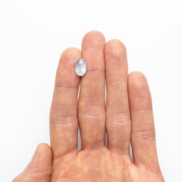 IN SHOP _ 4.10ct 11.12x7.48x5.70mm Oval Brilliant Sapphire 25304-01