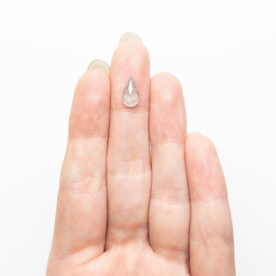 1.28ct 10.39x5.45x3.15mm Pear Double Cut 25807-32