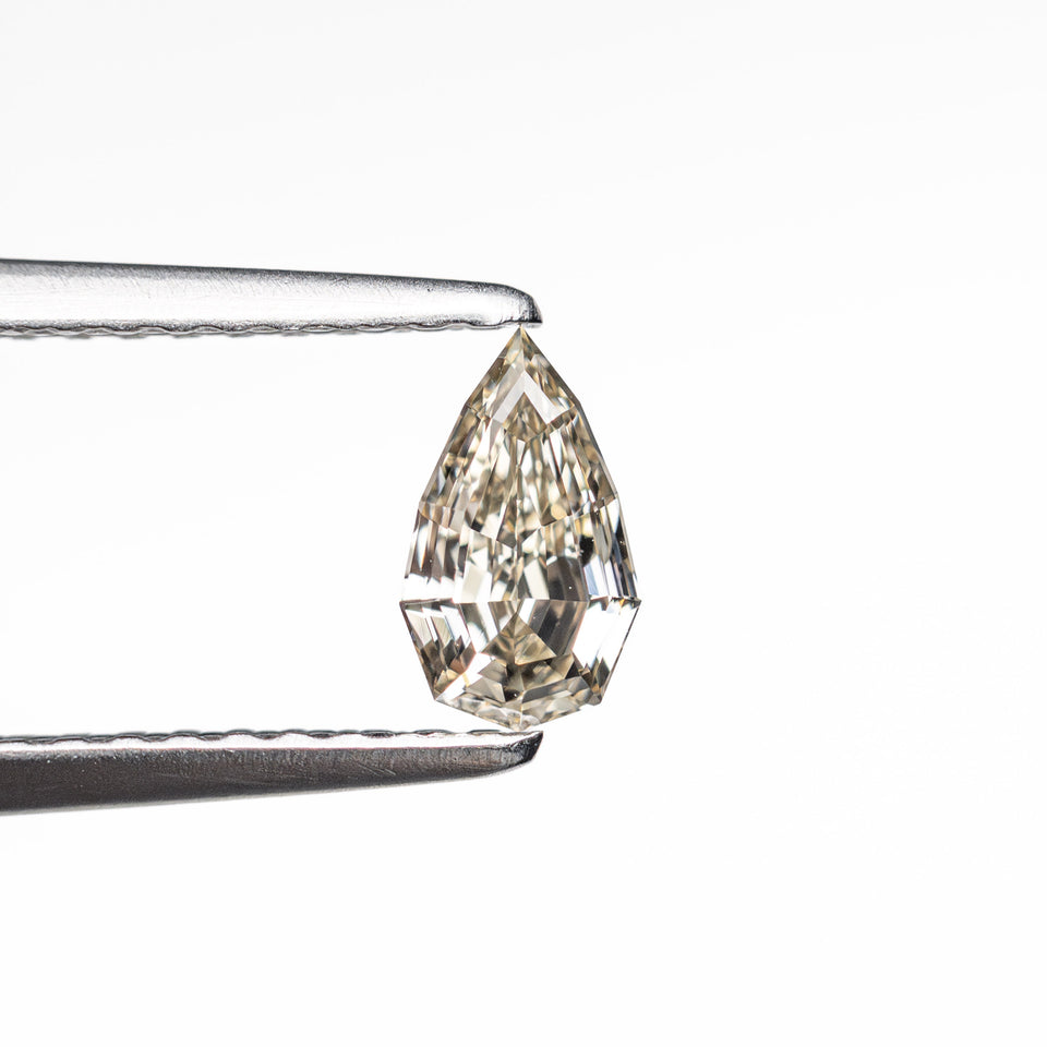 0.30ct 6.29x3.55x2.13mm SI1 C3 Geo Pear Step Cut 🇿🇦 26109-19