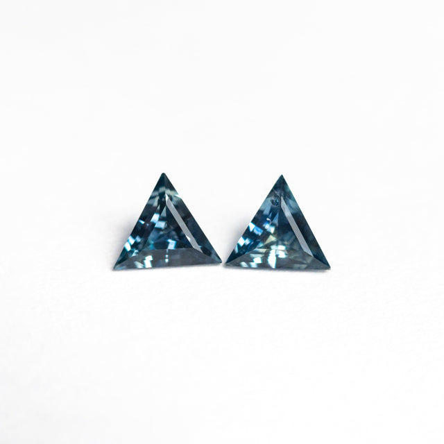 0.38cttw 2pc 3.99x3.95x2.09mm 3.99x3.93x2.08mm Triangle Step Cut Matching Pair Sapphire 26132-02