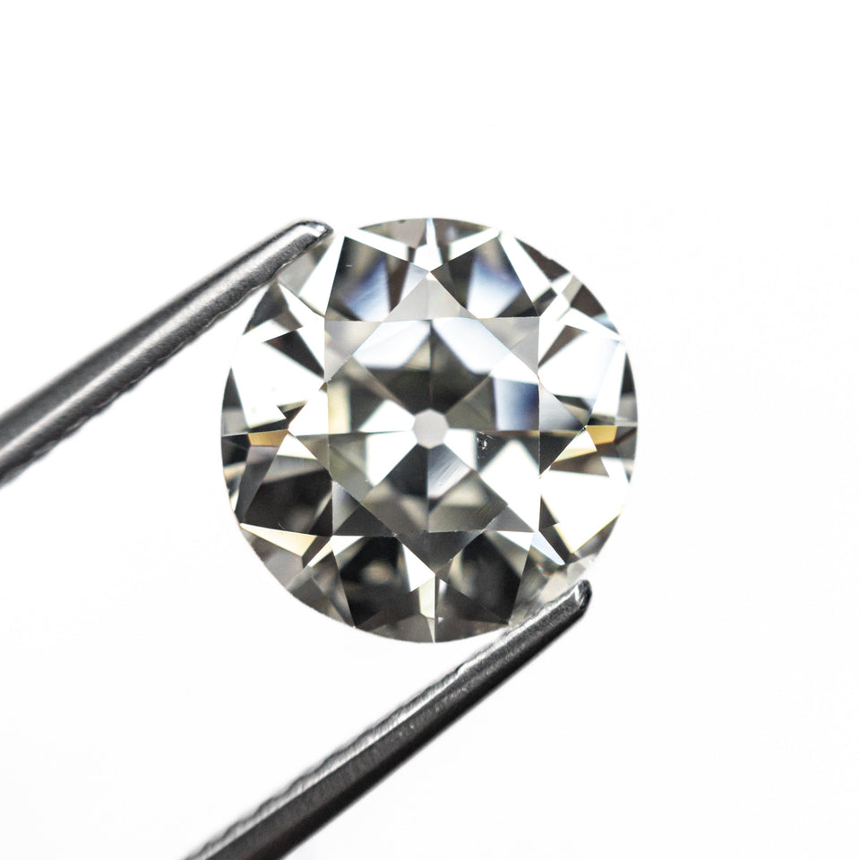 3.04ct 9.40x9.15x5.57mm GIA SI1 O-P Antique Old European Cut 26166-01