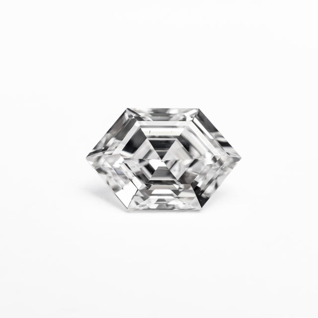 1.00ct 8.26x5.43x3.42mm SI1 F Hexagon Step Cut 🇨🇦 26243-01