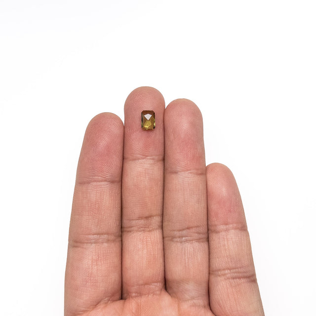 0.80ct 6.97x4.89x2.09mm Cut Corner Rectangle Rosecut Sapphire 26327-76