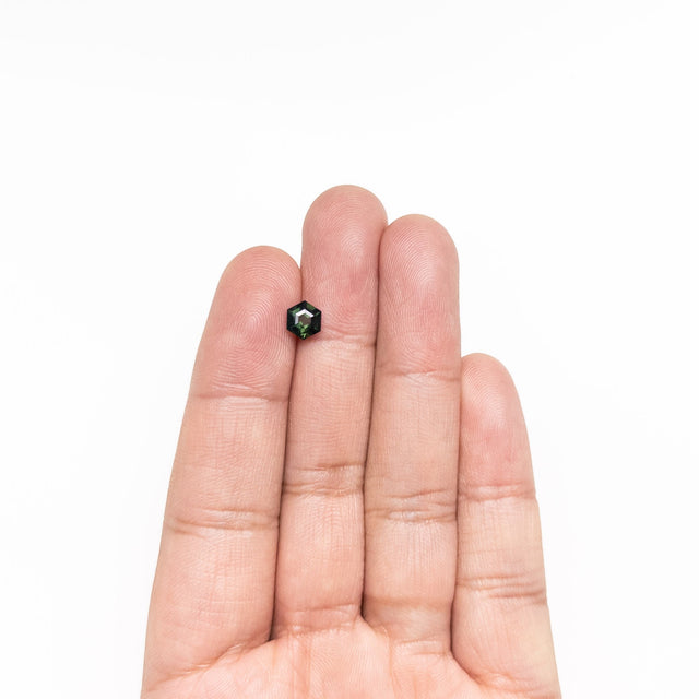 1.04ct 6.60x5.72x3.83mm Hexagon Step Cut Sapphire 26509-01