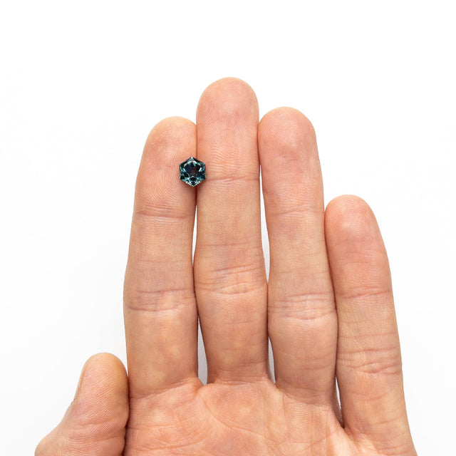 1.74ct 7.68x6.66x4.03mm Hexagon Brilliant Sapphire 26555-02