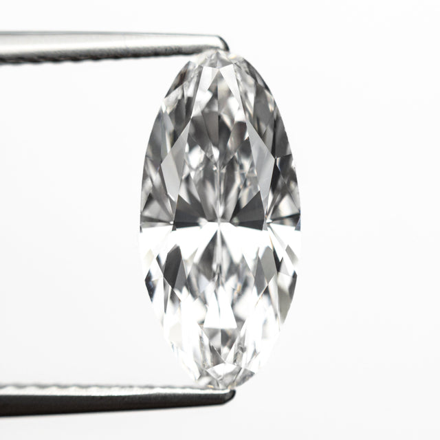 2.56ct 14.14x6.69x4.10mm GIA VS2 D Moval Brilliant 26663-01