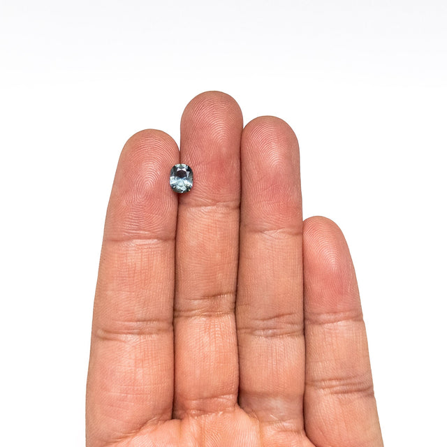 0.99ct 6.59x5.40x3.53mm Cushion Briliiant Sapphire 26673-12