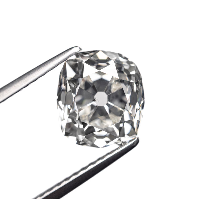 2.41ct 8.29x7.46x5.29mm GIA SI2 H Antique Old Mine Cut 26685-01