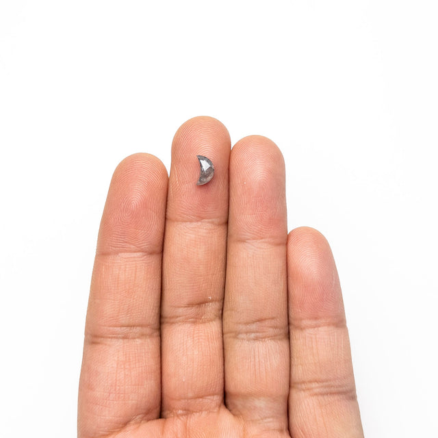 0.70ct 7.38x4.48x2.58mm Crescent Moon Rosecut 26712-02