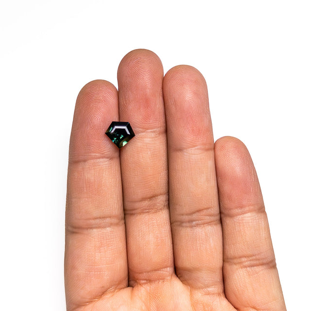 1.98ct 8.73x9.70x3.95mm Shield Step Cut Sapphire 26726-02