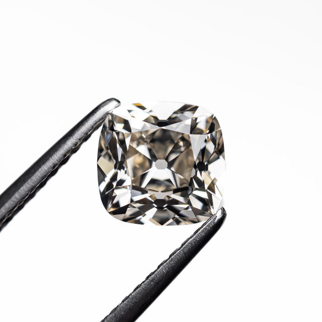 1.51ct 6.67x6.49x4.47mm VS2 N Modern Antique Old Mine Cut 🇨🇦 26824-01
