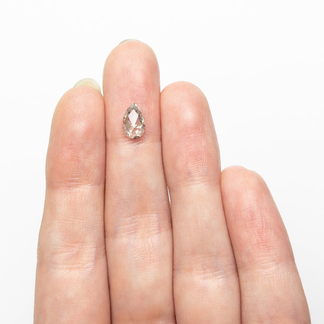 0.96ct 8.19x5.12x2.78mm Pear Rosecut 🇨🇦 26890-01