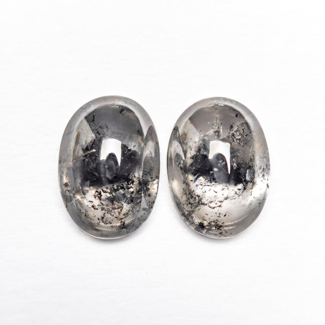 1.83ct 2pc 7.43x5.27x2.63mm 7.32x5.36x2.56mm Oval Cabochon Matching Pair 🇨🇦 27029-01