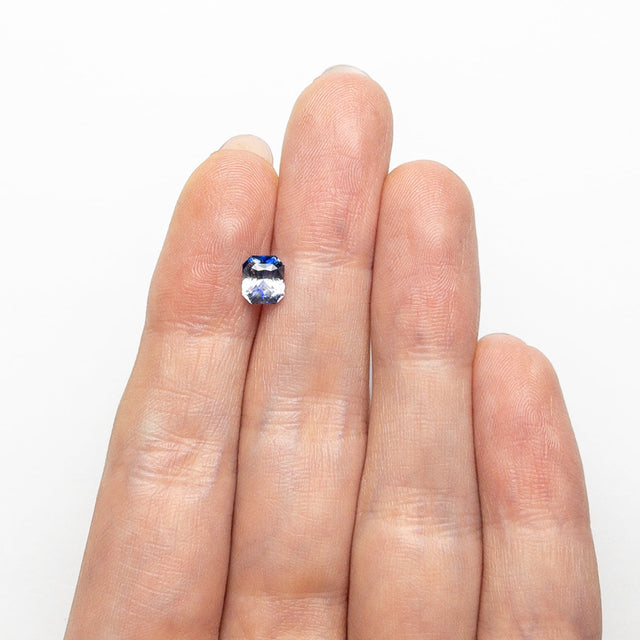 1.18ct 5.89x5.14x4.09mm Cut Corner Rectangle Brilliant Sapphire 27182-01