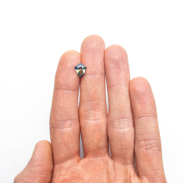 2.01ct 9.32x7.80x4.04mm Shield Brilliant Sapphire 27184-01