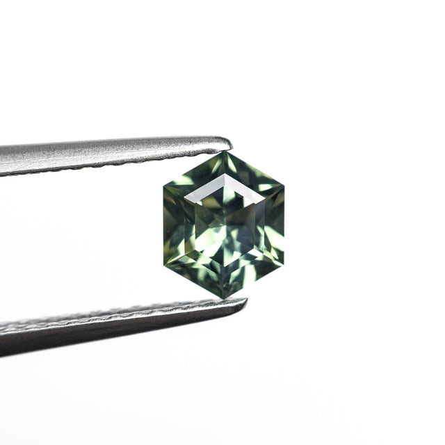 0.72ct 6.26x5.07x3.10mm Hexagon Step Cut Sapphire 27336-07