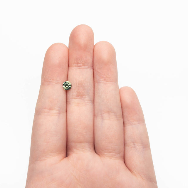 0.71ct 5.31x5.28x3.50mm Round Brilliant Sapphire 27363-02