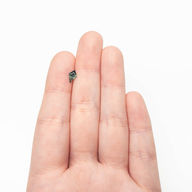 0.67ct 8.12x4.94x3.15mm Kite Step Cut Sapphire 27363-15