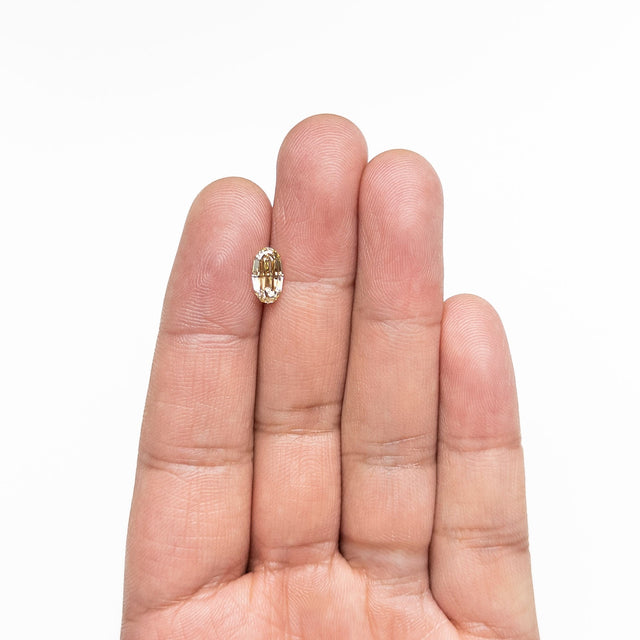 1.23ct 9.21x5.16x3.04mm VS2 C4 Geo Oval Step Cut πΏπ¦ 27375-08