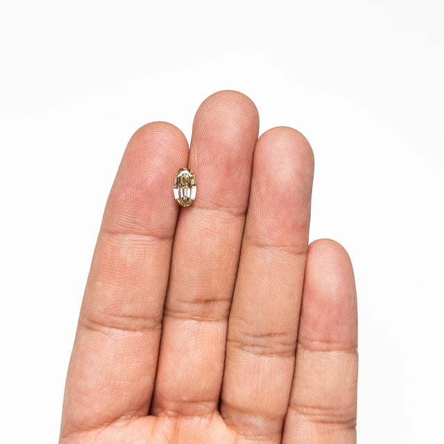 1.15ct 8.78x5.19x3.12mm VS1 C4 Geo Oval Step Cut πΏπ¦ 27375-10