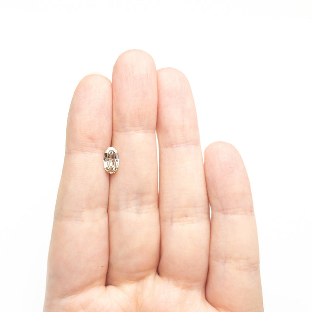 1.11ct 8.75x5.16x2.98mm VVS2 C3 Geo Oval Step Cut πΏπ¦ 27375-24