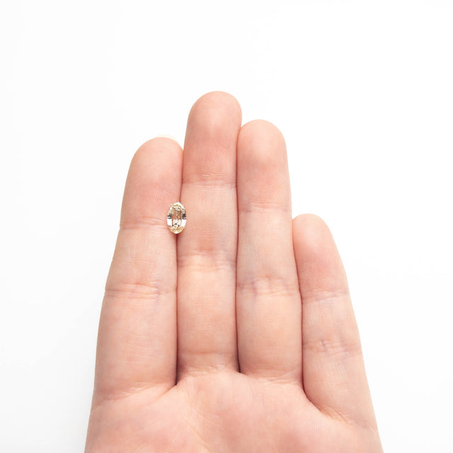 1.01ct 8.52x4.95x2.97mm SI1 Y-Z Geo Oval Step Cut πΏπ¦ 27375-25