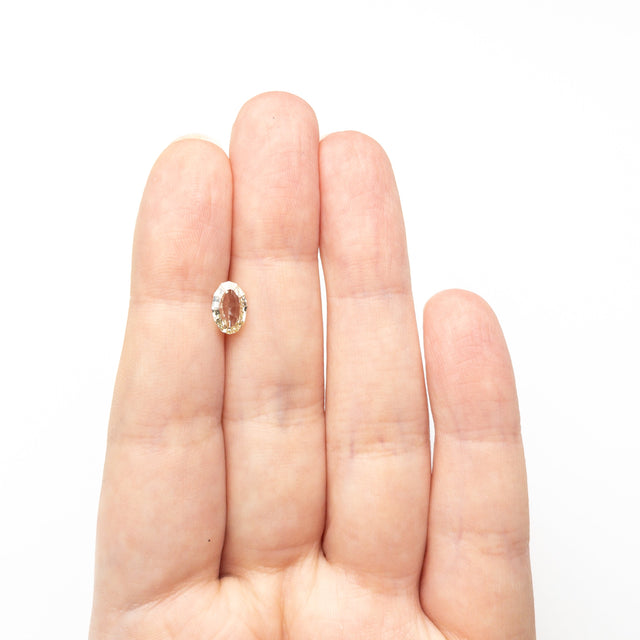 1.09ct 8.41x5.66x2.69mm VS2 Y-Z Geo Oval Step Cut πΏπ¦ 27375-26