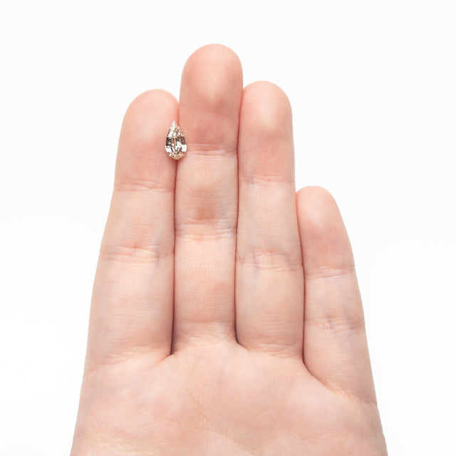1.02ct 9.61x5.09x3.09mm SI1 Y-Z Geo Pear Step Cut πΏπ¦ 27518-03