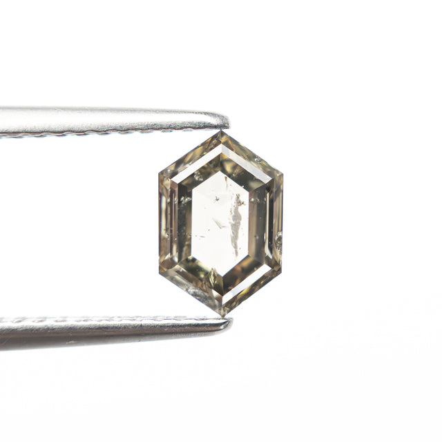0.91ct 7.63x5.11x2.63mm Hexagon Rosecut 27537-36