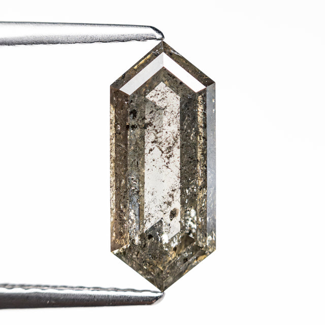 2.19ct 12.67x5.30x3.21mm Hexagon Rosecut 27538-55