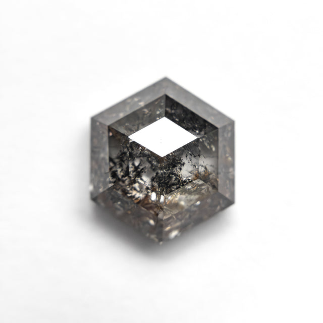 3.25ct 9.54x8.38x4.54mm Hexagon Rosecut 27550-02