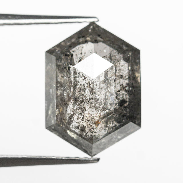 4.33ct 12.52x8.86x4.31mm Hexagon Rosecut 27554-01