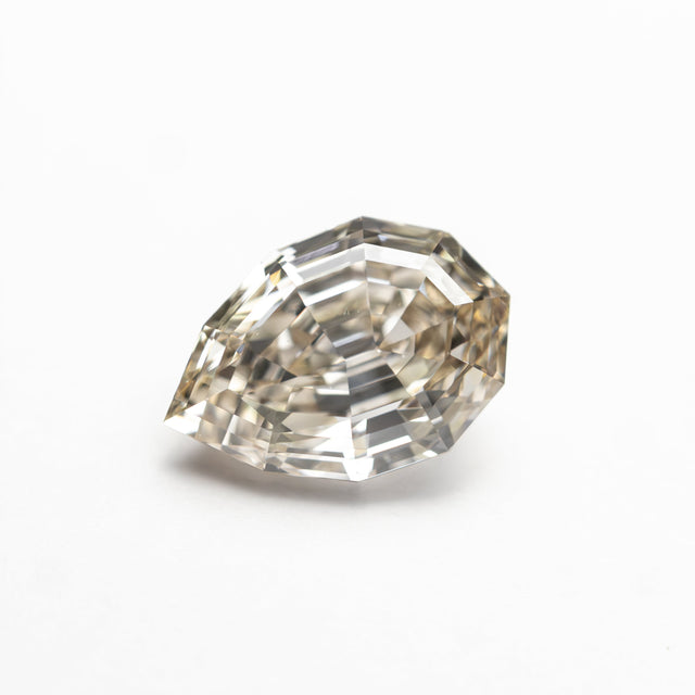 1.30ct 8.27x5.66x3.99mm SI1 Q-R Geo Pear Step Cut 🇨🇦 27579-01