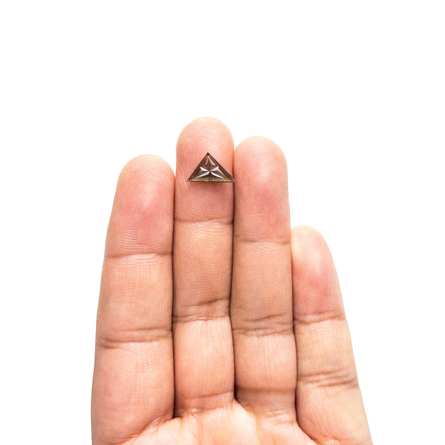1.33ct 7.38x12.60x1.96mm Triangle Fantasy Cut Sapphire 27762-04